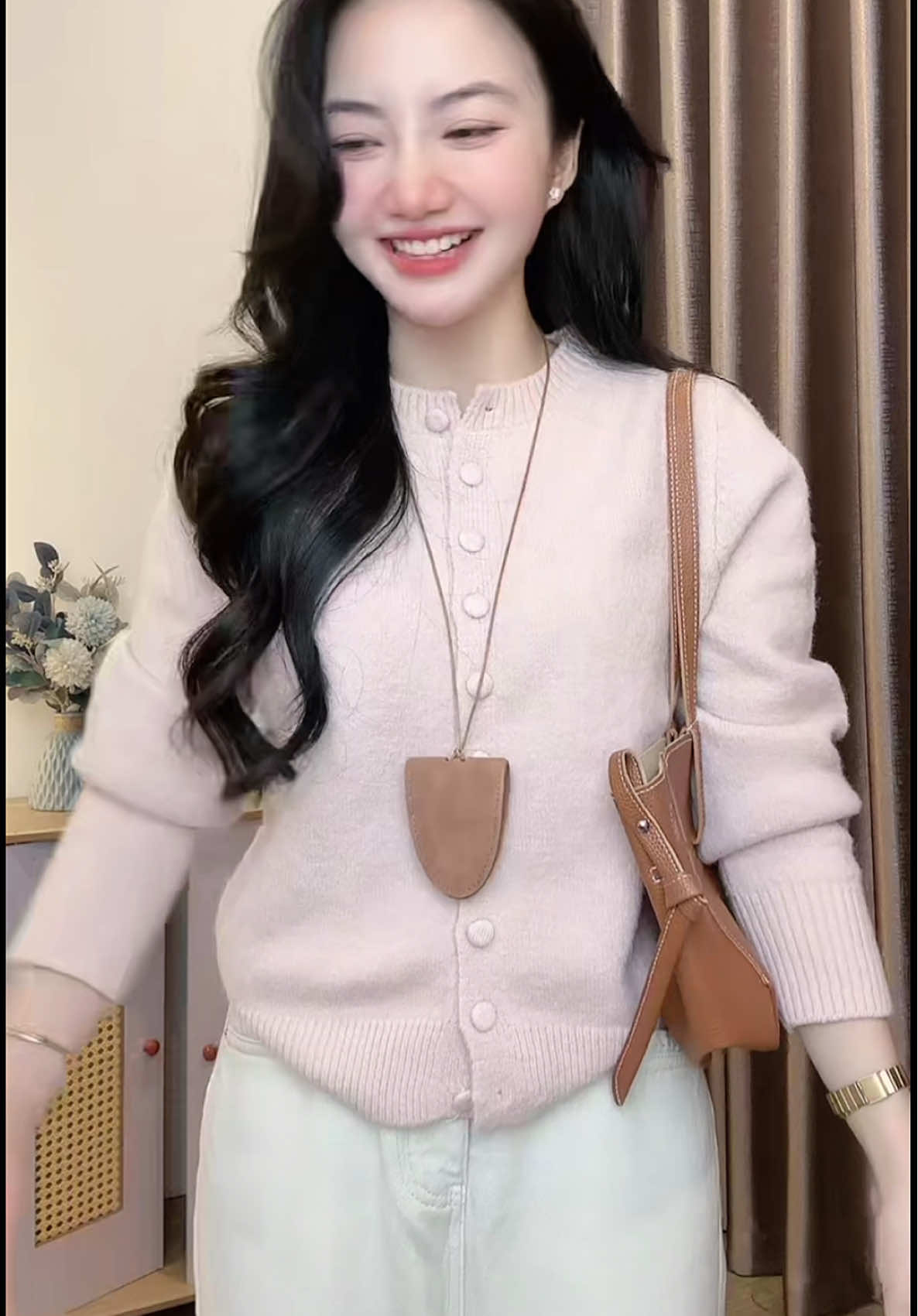 ( Hàng QCCC ) Áo Len Cúc Nổi #aolennu #aolenquangchau #aolencaicuc #gam96 #thoitrangnu 