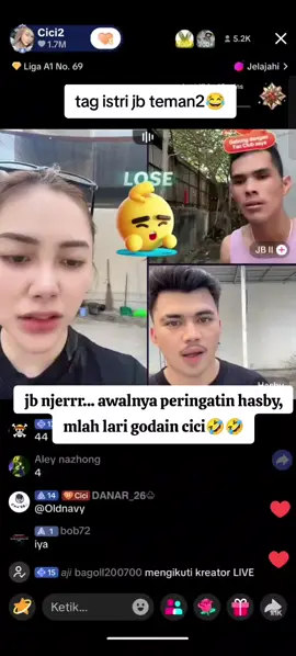 ada2 aja yg di bahasnya si jb🤣🤣@Hasby @Cici2 #jb#hiburantiktok #fyppppppppppppppppppppppp #fypage #fypシ゚ 