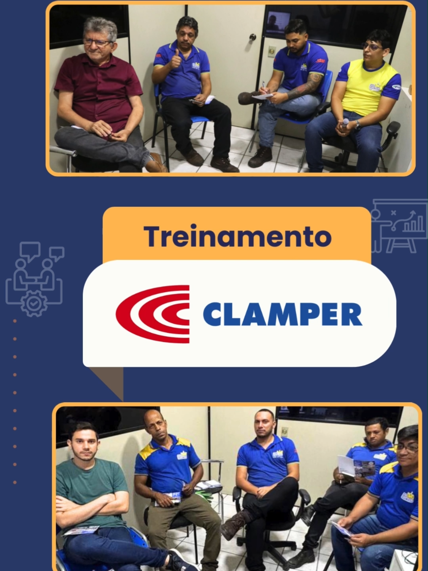 A Casa Castelo recebeu um treinamento especial com o Samuel, da Clamper, aprofundando o conhecimento sobre soluções de proteção contra surtos elétricos. Agradecemos à Clamper pela parceria nesse aprendizado e por compartilhar tanto conhecimento com a nossa equipe. 🙌 #CasaCastelo #Clamper #Treinamento #ProteçãoElétrica