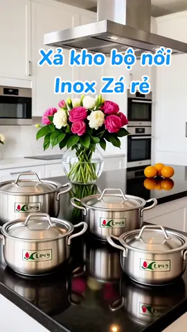 Xả kho bộ nồi inox đang sêu #xuhuongtiktok #xuhuong #boonoi