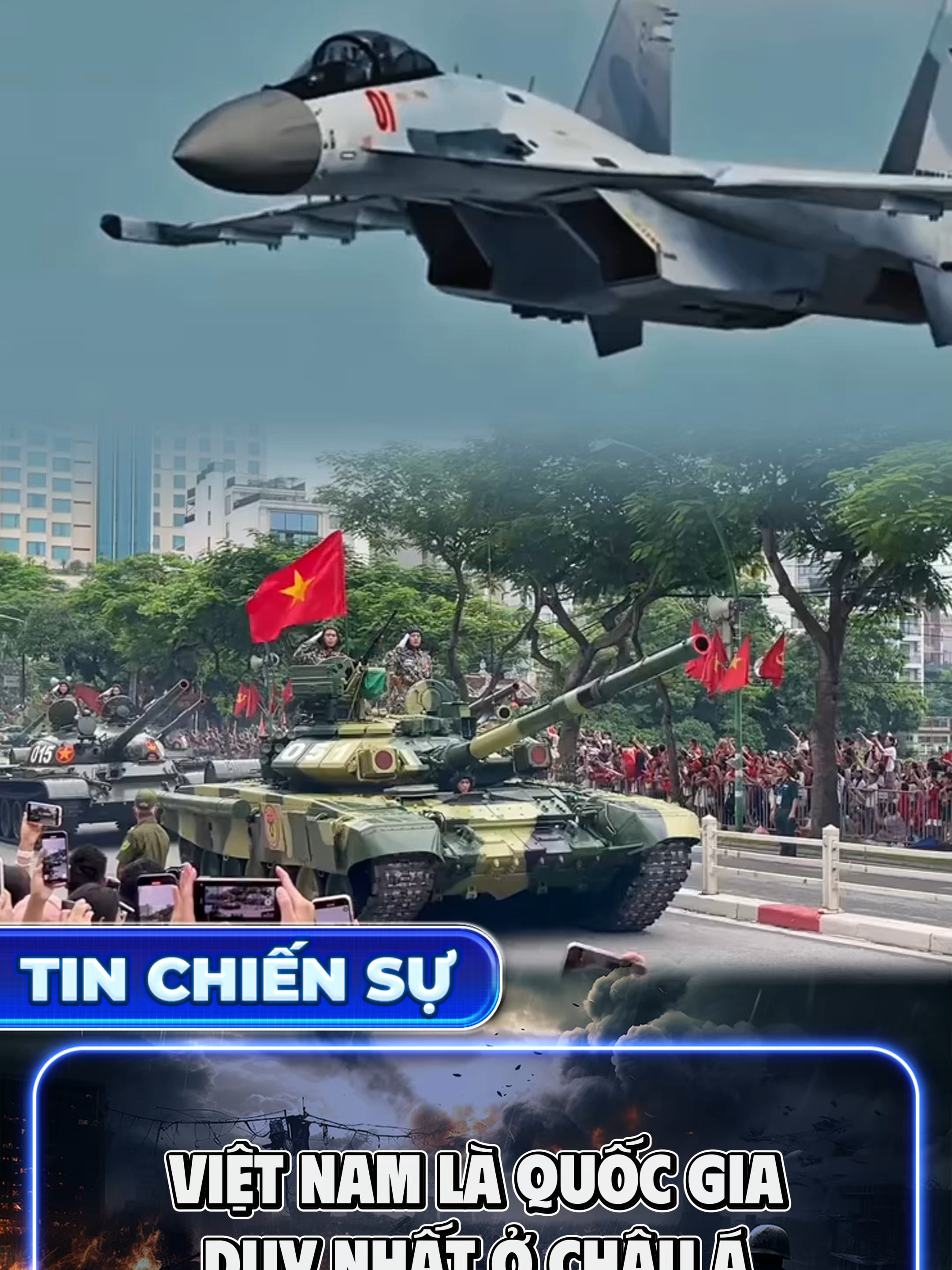Việt Nam là quốc gia châu Á duy nhất trình diễn Su-35 #xuhuong #tintucvietnam #tintuc #chinhtrivietnam #chinhtrithegioi #tiktoknews #tinnong #thoisu