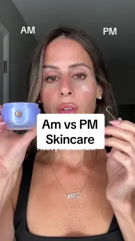 Morning skin routine vs night skin routine. This is what I personally do as a makeup artist.  I switch the products but follow this order.  What you put under you makeup really matters, it should be light and hydrating.   #skinprep #SkinCare101 #skinroutine #nighttimeskincare #morningskincare 