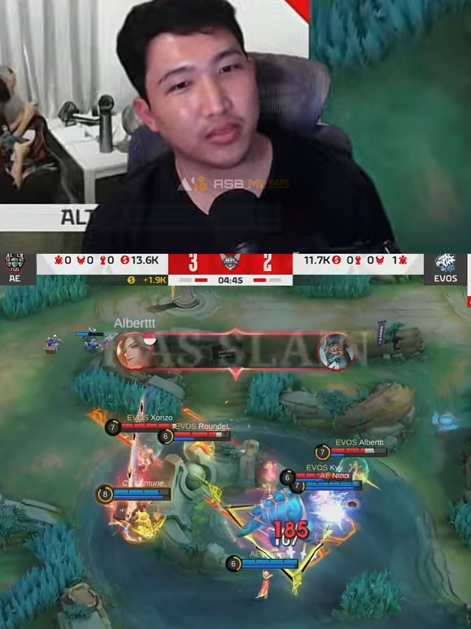 lemon sudah predik evos bakal kalah🤯😱  evos vs AE mpl id s16 #rrqlemon #evosesports #mplids16 #MLBBNEXT2025 #SeasonsEndGiveaway 