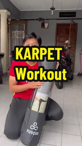 Yang mana kaki senam wajib kena ada satu karpet Yoga ni 🫵🏻 #karpetyoga #Fitness #workout #tikaryoga #bersenam 
