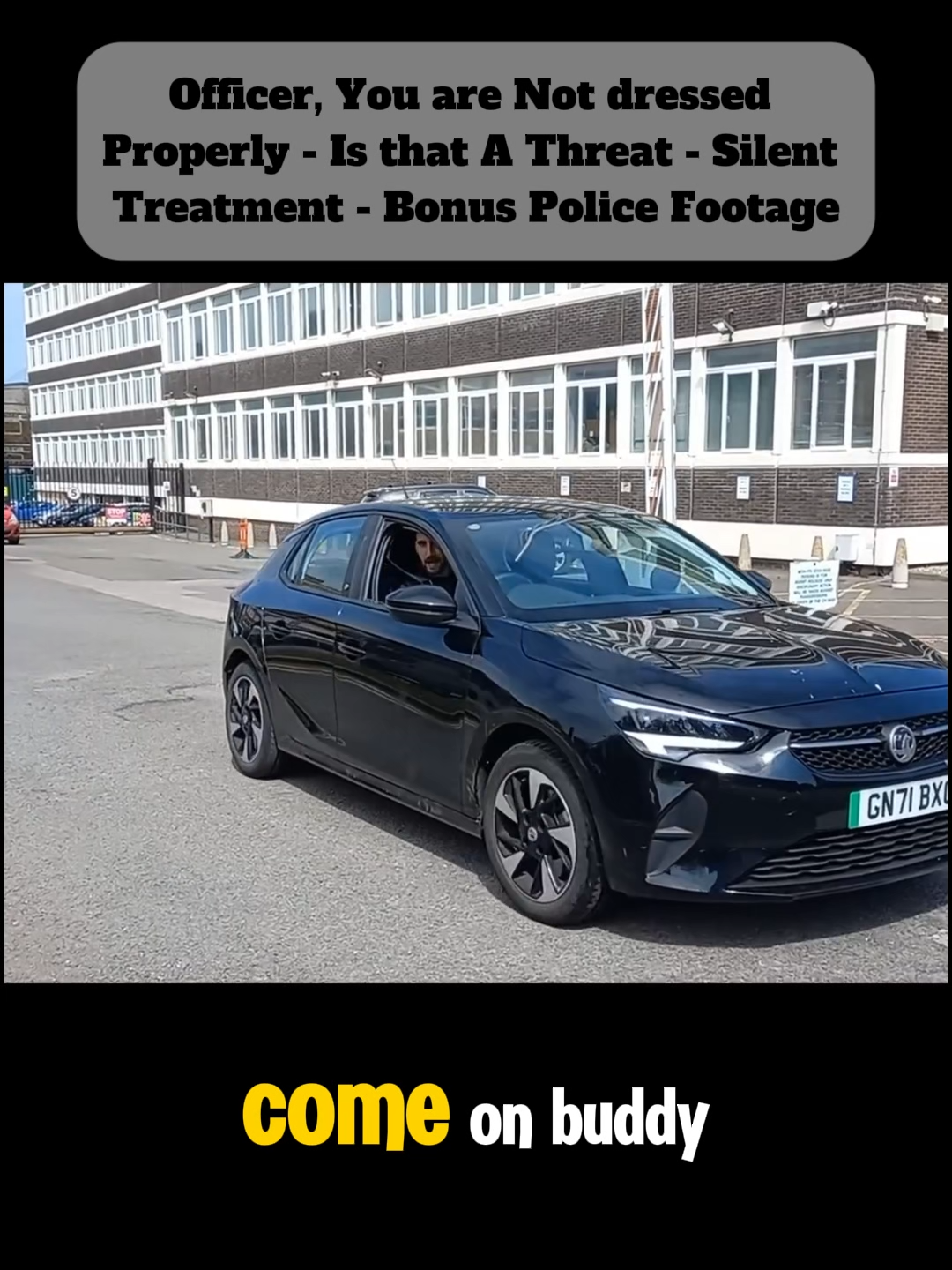 Officer, You are Not dressed Properly - Is that A Threat - Silent Treatment - Bonus Police Footage #police #audit #auditing