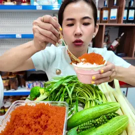 Ăn trứng cá đỏ dành cho fan của Tấm nhoa #reels #eat #mukbangfood #kieuoanhMK 