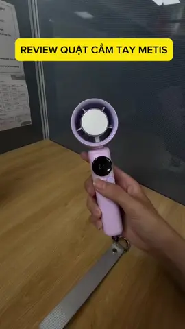 Review quạt cầm tay mini metis #hamyreview3 #quatcamtaymini 