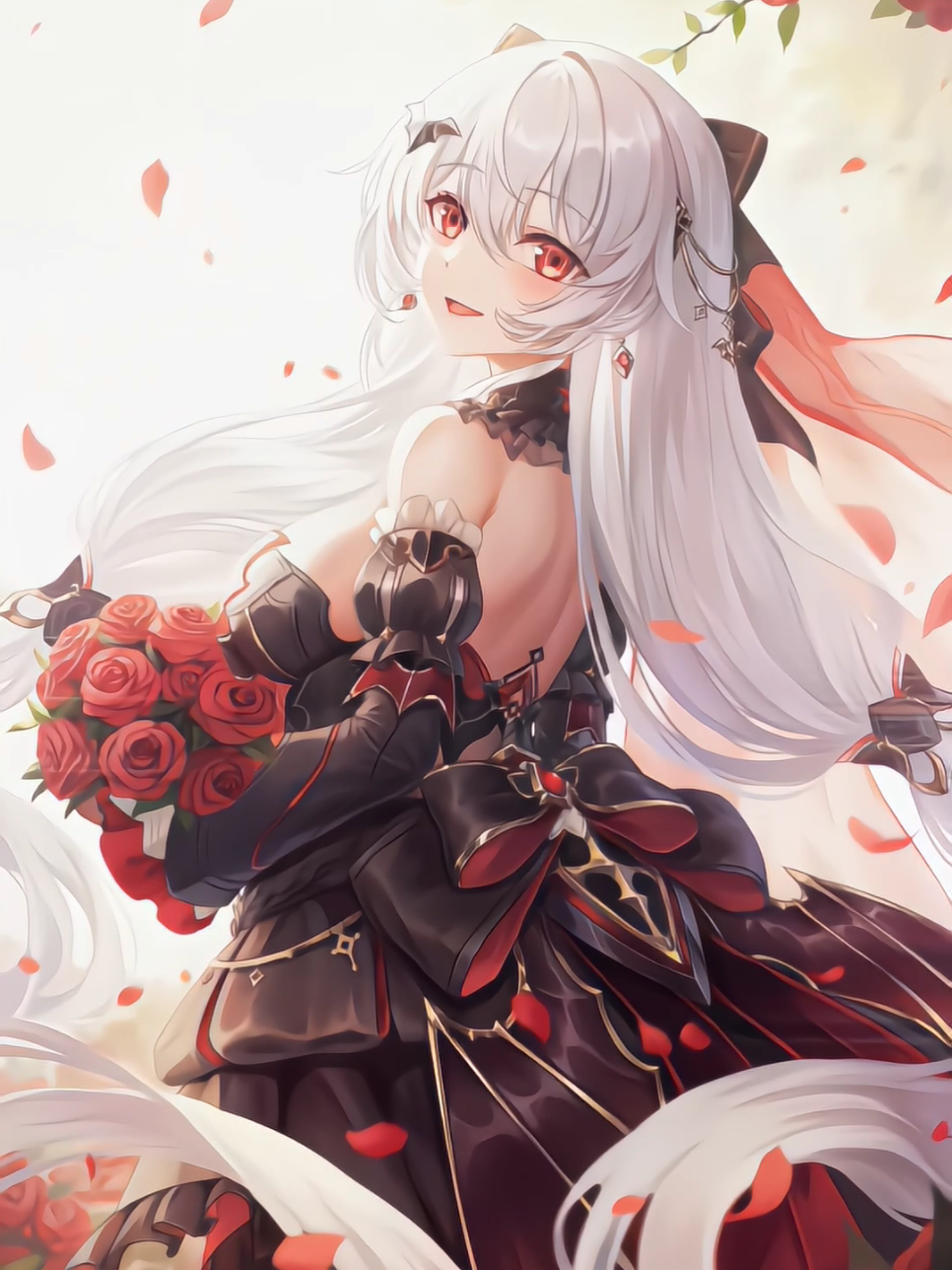 Jngn Smpe Bikin Dia Marah 😅 #honkaiimpact3rd #luna #vampire #hoyocreators #xfliexz 