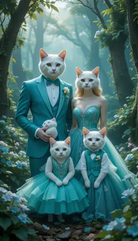 Cute cat family 🥰😻 #cat #cutecat #shorts #shortsvideo 