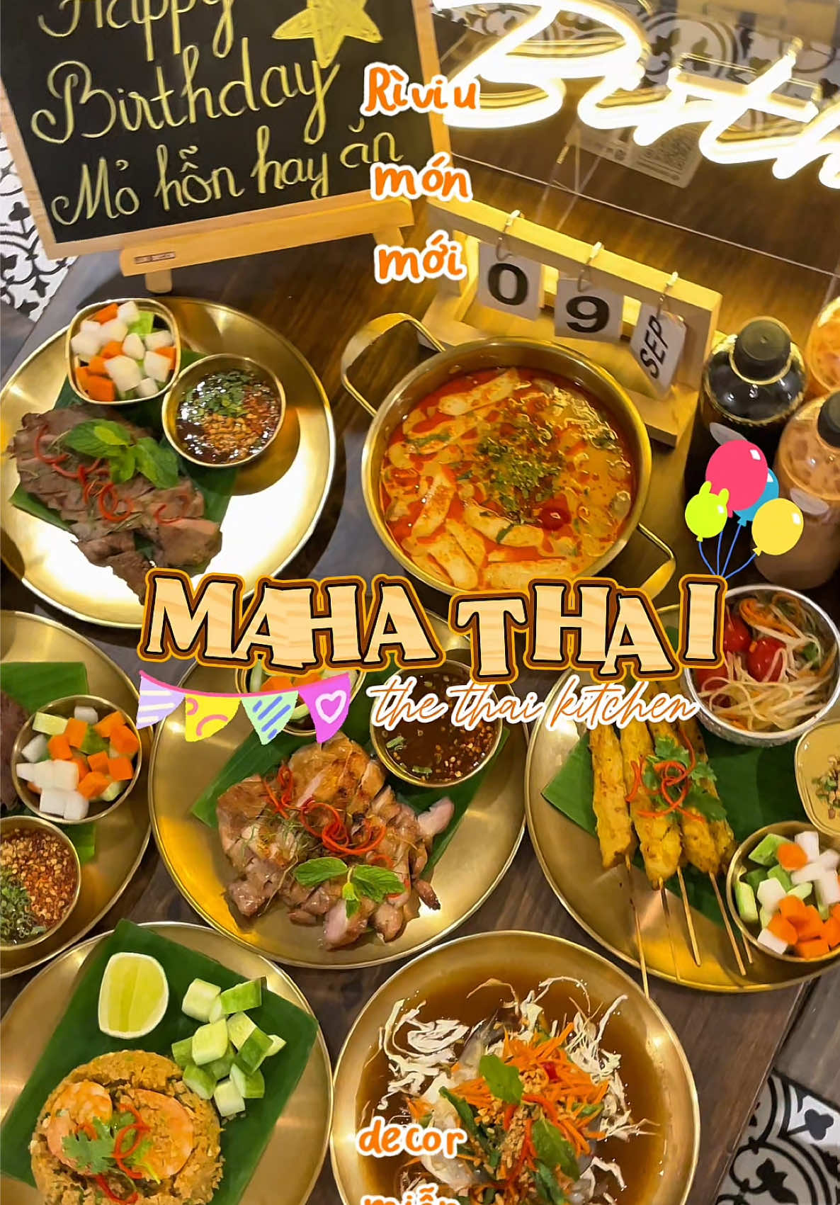 MAHA Thái này không cho tao có cơ hội đi test quán khác luôn á. 5 món mới - mỗi món một vẻ #nghiareview #reviewanngon #AnCungTiktok #vungtau #dulichvungtau 