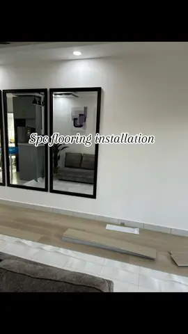 Sebelum ni takde plan pun nk pasang SPC, not in budget 😅 Tapi rasa tak complete pulak kalau tak pasang. And yess i made a right decision again! Rumah dah nampak berseri 😍 #renovation #spcflooring #rumawip #homedecor #residensiriamas 