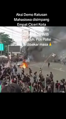 #Demo Mhs di Srg ricuh#