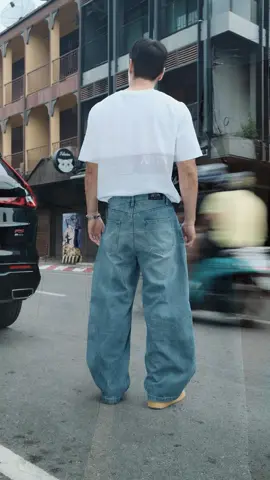 Baggy Jeans #atipajeans #กางเกงยีนส์ #baggyjeans #ป้ายยากางเกงผู้ชาย #กางเกงยีนส์ทรงกระบอก