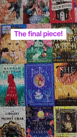 What books would you  add to your TBR? #readersoftiktok #fyp #BookTok #puzzle #howitsdone 