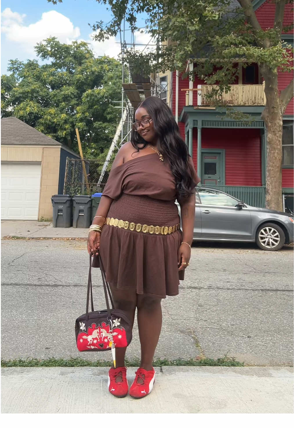 until Sept 22 I willlll be giving the summer fits for the curvy girls #OOTD #curvyfashion #ootdinspo #plussizeedition @BAGGU @Free People @PUMA 