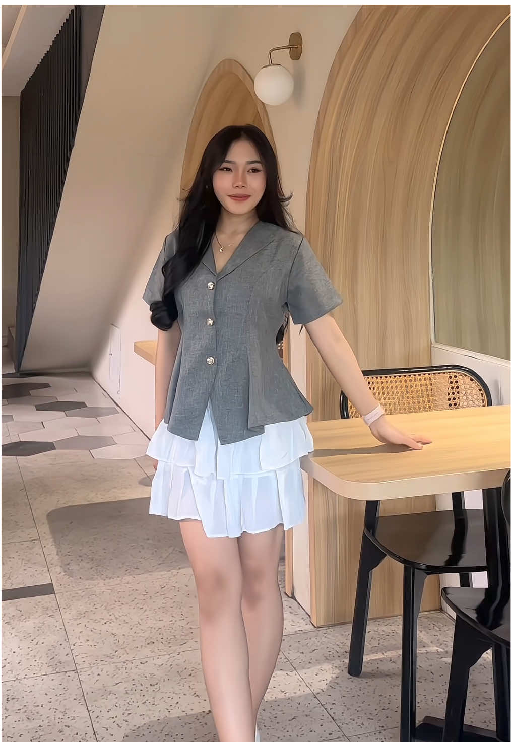 the prettiest Karla Top✨ #karlatop #blouseoutfit #foryou 