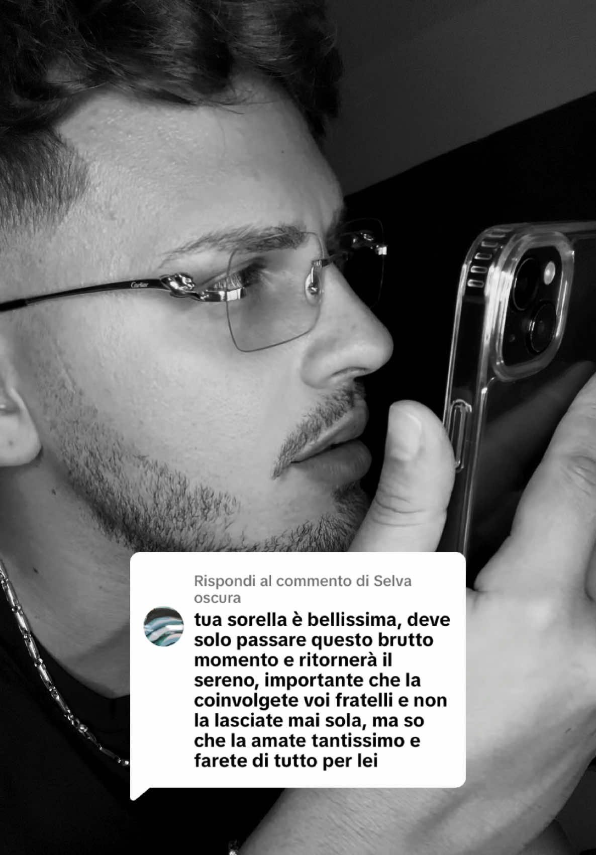 Risposta a @Selva oscura Sta vivendo in silenzio per non far rumore ….❤️
