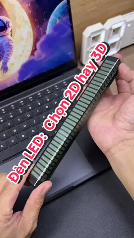 Lựa chọn thanh đèn LED 2D hay 3D ? #thanhdenled #denledrgbquayphim #denled3d #decor #denledtrangtri 