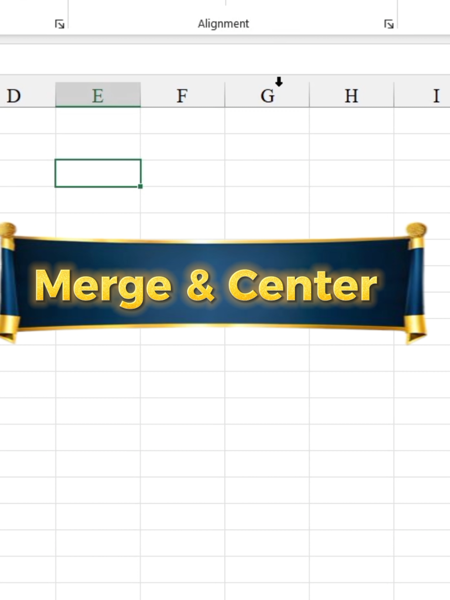 Excel ရဲ့ Merge Center အကြောင်း #advancedexcelclass #excel #excelexpert #fyp #knowledgesharing 