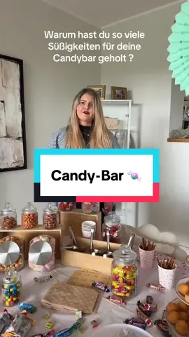 Besorgungen für die Candy-Bar sind leicht eskaliert 🙈 