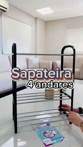 Sapateira 4 e 5 andares, fácil de montar. #tiktokviral #foryou #foryoupage #shoes #fyp 