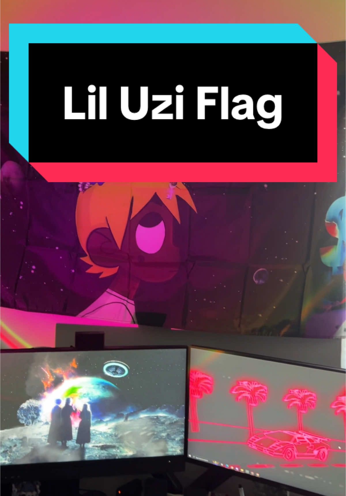 Lil Uzi Flag 👆 #uzi #liluzivert #flag #hiphop #tapestry #tiktokmademebuyit 