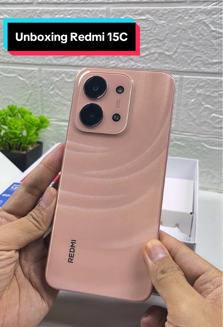 Unboxing Redmi 15C warna Twilight Orange - Redmi Seris Terbaru dari @Xiaomi Indonesia dengab harga dari 1.5 Jutaan aja ✨✨ #redmi15c #xiaomiredmi15c #unboxingredmi15c