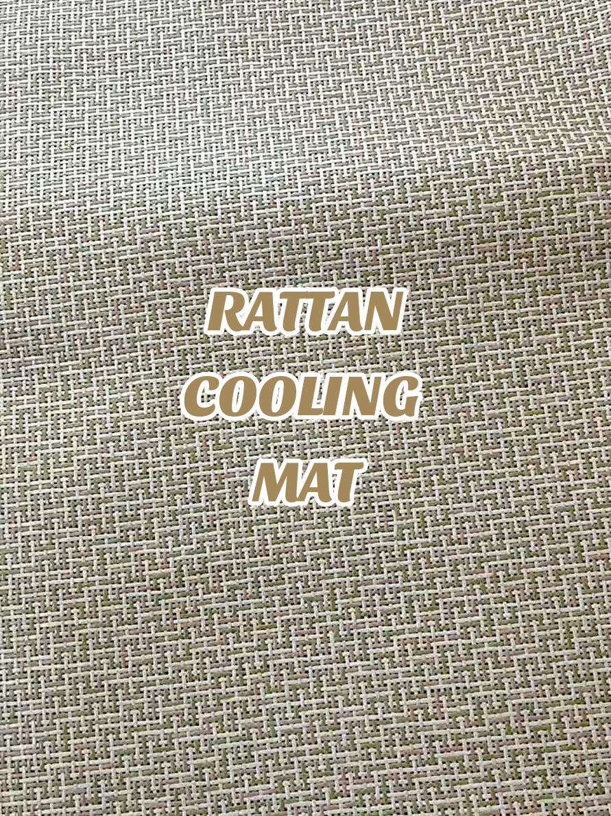 Cooling mat #rattan #carpet #aesthetic #banig #CapCut 