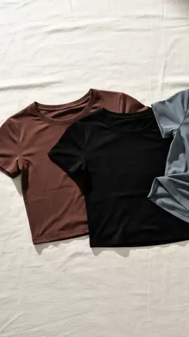 KIT 03 Baby Tee Feminina  #babytee #blusa #vestuário #modafeminina 