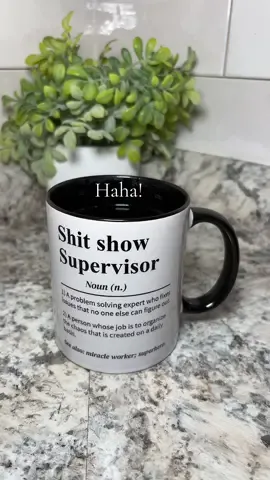 Do you know a Sh*t Show Supervisor?🤣#funnycoffeecup #coffeecup #coffeecups #shitshowsupervisor 
