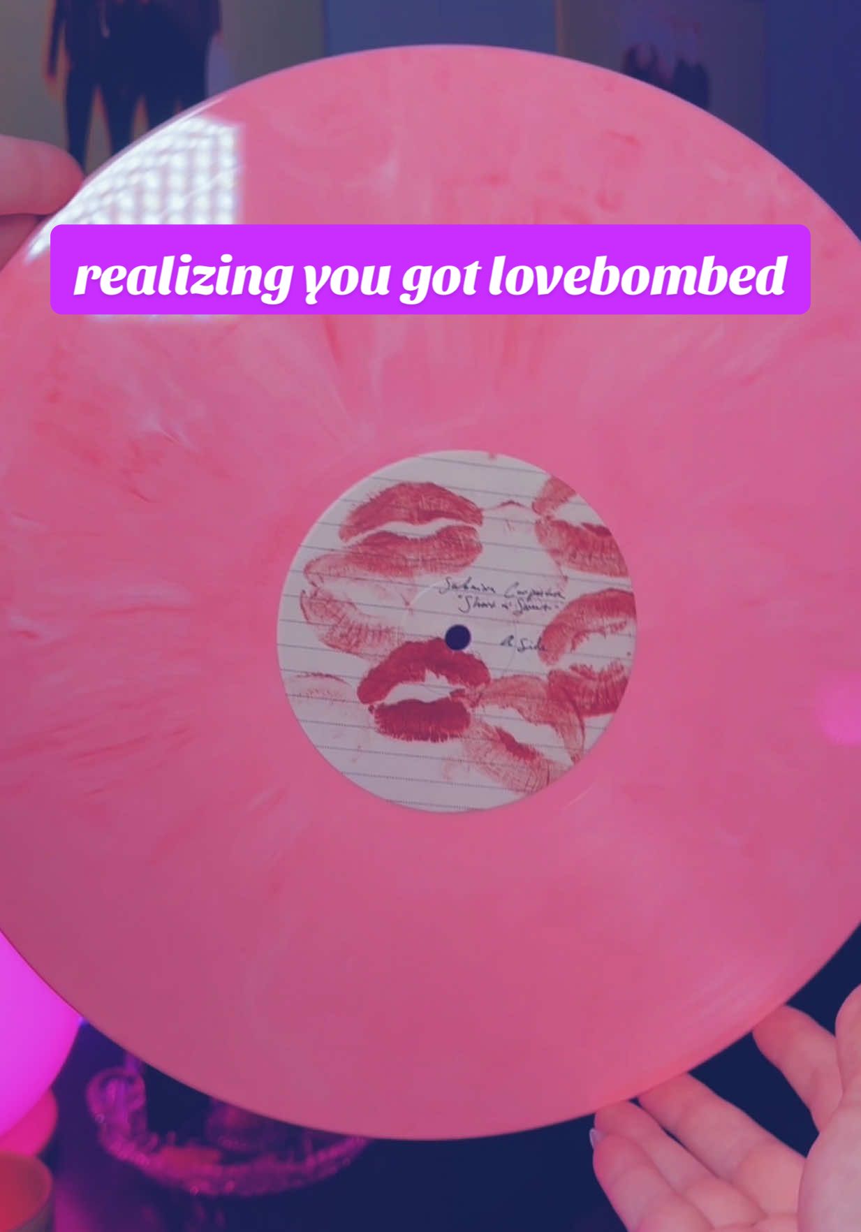 it’s ALWAYSSSSSS how it goes too…. #MansBestFriend #situationship #lovebomb #mymanonwillpower #sabrinacarpenter 