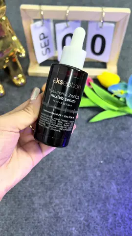 Serum Kẽm Ekseption Hyaluronic ZnPCA, HA + 1% ZnPCA Hỗ Trợ Giảm Mụn, Giảm Dầu 75ml – Chăm Sóc Da Skincare Nữ #SerumEkseption #SerumKẽm #SerumGiảmMụn #ChămSócDa #SkincareNữ      