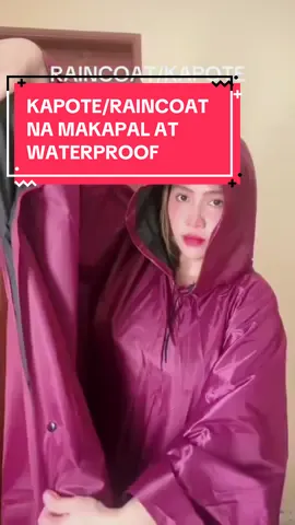 KAPOTE/RAINCOAT NA MAKAPAL AT WATERPROOF #kapote #raincoat #raincoatwaterproof #bestbudol 