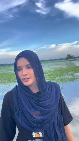 বিলে ঘুরতে আসছে অনেক মানুষ।#foryou 