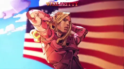 American boy! // #jjba #jojosbizarreadventure #fyp #funnyvalentine #steelballrun  (Animation credits to blxck on YT)