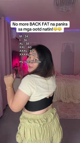 Ito lang pala ang SOLUTION para matakpan mga BACKFAT ko! #bra #brafat #backfat 