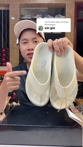 Trả lời @Nam Hoangngoc chỉ có 89k thôi ạ, giá rẻ như dép lê ngoài chợ luôn ạ #manhgiay #depxongon #depkep 