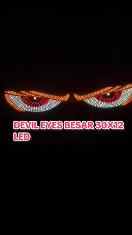 DEVIL EYES BESAR 30X12 LED #promomakangajian #lampumata #sakhajunaidi 