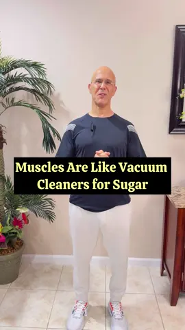 Muscles Are Like Vacuum Cleaners for Sugar!  #drmandell #health #healing #sugar #glucose