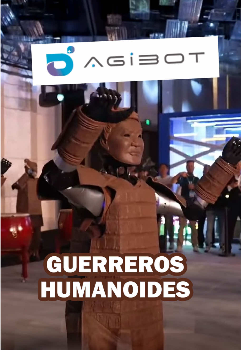 #agibot #robothumanoide #yataco #tecnologia #tallerderobotica 