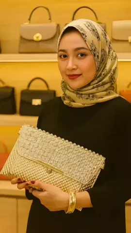 Clutch pesta wanita terbaru 7624-2 kulit croco glossy #belilokal #viral 