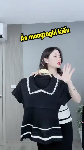 Áo tiểu thư quá luôn #xuhuong #nhungnhonhan #aoxinh #mongtoghi #thoitrangnu 