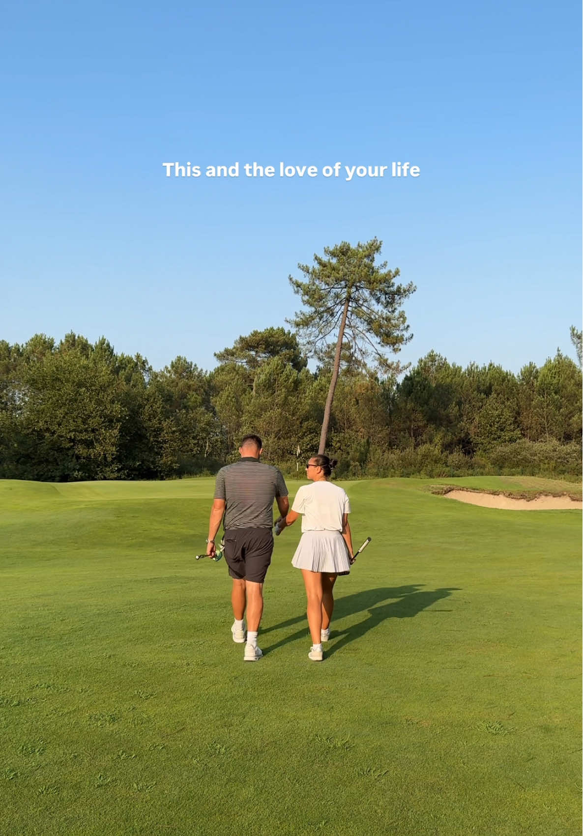 Nothing better ❤️⛳️ . . . #golf #golfcouple #coupleagolfers #golfing #golftogether 