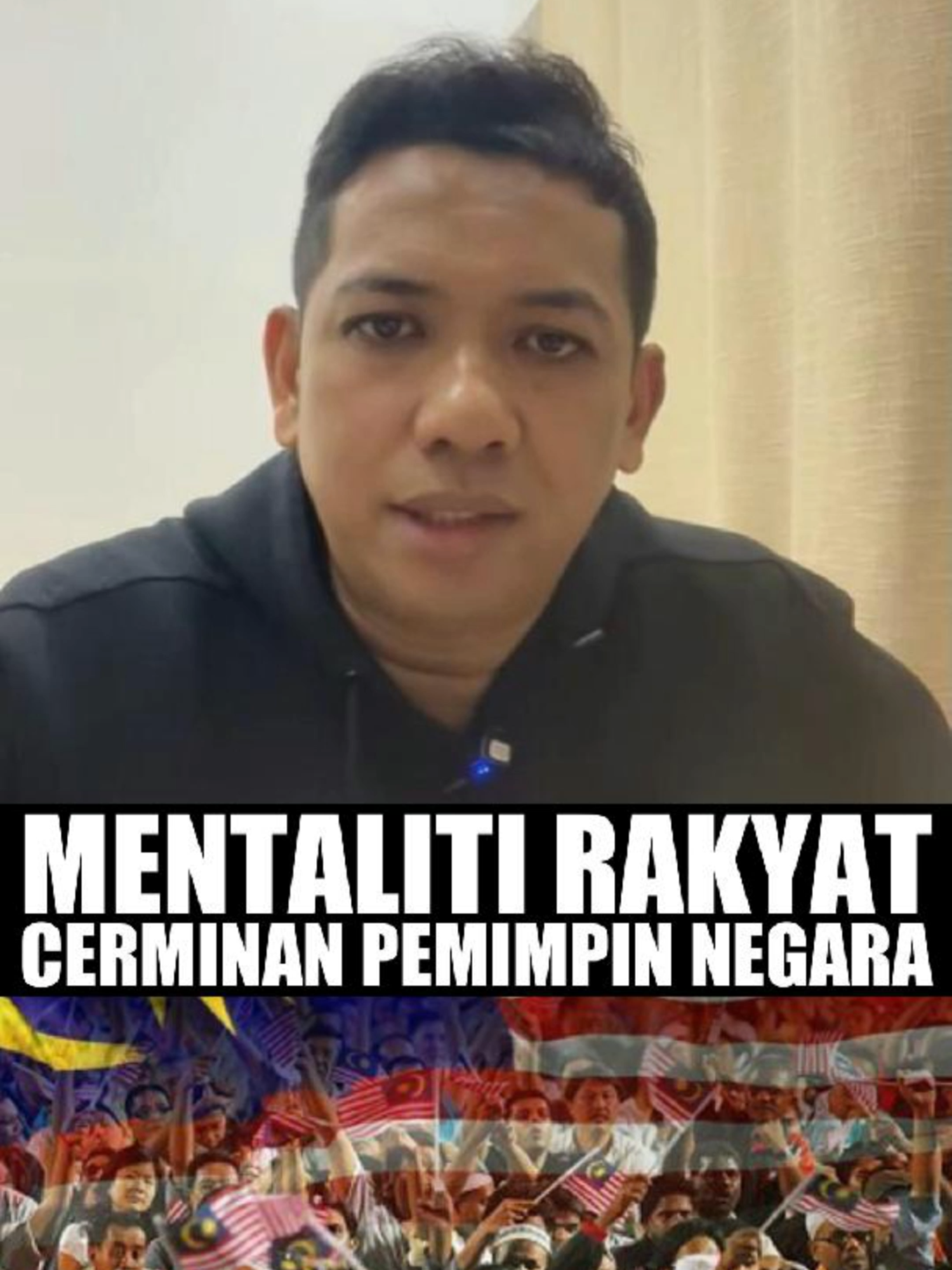 Kredit : @m.nasaieismail Penulis buku #MembongkarAkarKonflik