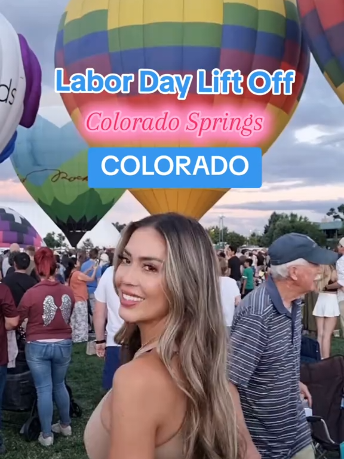 Labor Day Lift Off 🎈 Colorado Springs, Colorado this weekend! Keep an eye on socials to get the latest due to the weather! 🌩🌤☁️ Monday is Military Appreciation Day!  #coloradosprings #colorado #labordayliftoff #explorecolorado 