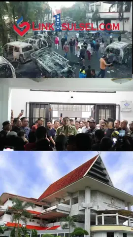 Pasca Demo, Walikota Makassar Ajak Warga Jaga Kemanan Kota !!i   MAKASSAR,LINKSATUSULSEL.COM— Wali Kota Makassar, Munafri Arifuddin, mengimbau seluruh warga masyarakat dan ormas serta pemuda untuk tetap menjaga keamanan dan ketertiban di lingkungan masing-masing pasca insiden yang terjadi di Gedung DPRD Kota Makassar, Jumat (29/8/2025) malam. Hal tersebut disampaikan sesat sebelum, bersilaturahmi dengan Kepala Staf Kodam (Kasdam) XIV/Hasanuddin, Brigjen TNI Sugeng Hartono, S.E., M.M, di kantor Balai Kota Makassar, Sabtu (30/8/2025) malam. 