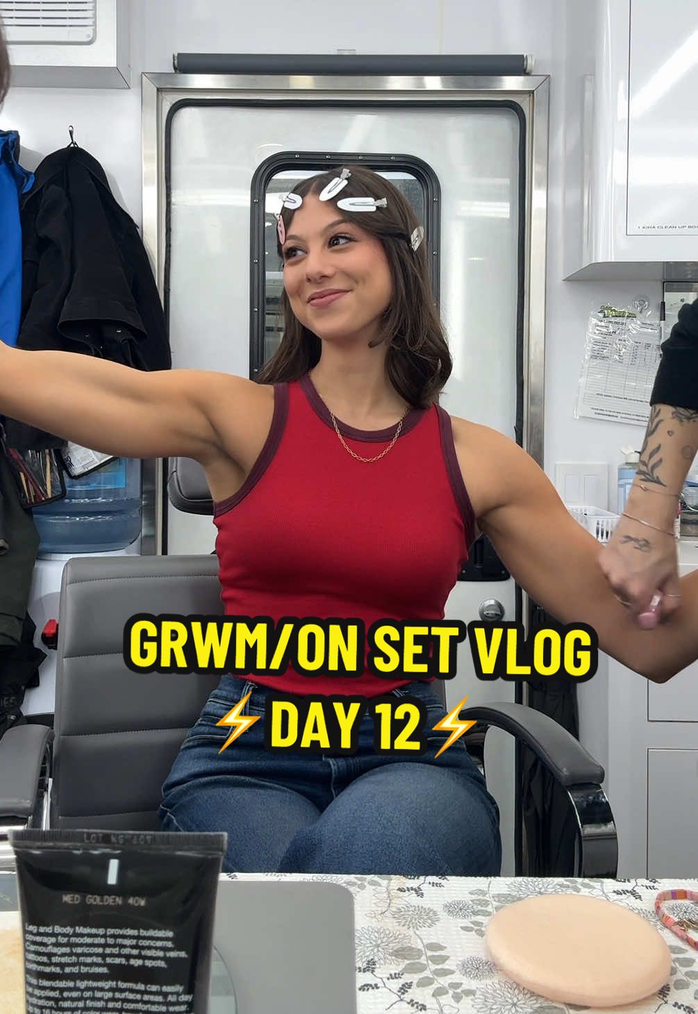 what’s your favorite kind of weather? ☔️ Clash of the Thundermans 2026 ⚡️ #grwm #morningroutine #Vlog #behindthescenes #bts 