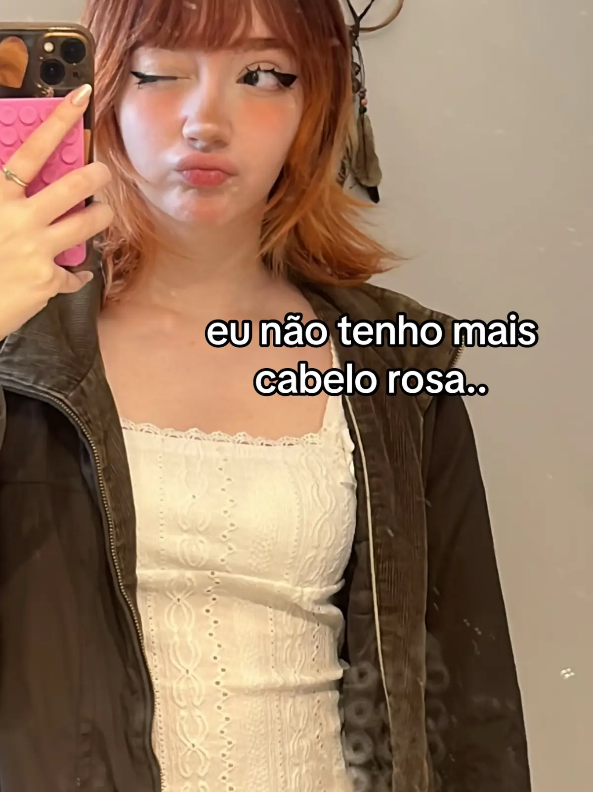 meu tom favorito sempre vai ser o rosa clarinho mas era impossivel de manter socorro #pinkhair 