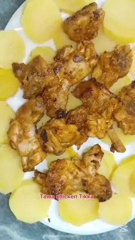 Tawa chicken Tikka recipe by NRB follow and like #foryou #foryoupageofficiall #fyppppppppppppppppppppppp #molanatariqjameel #trend 