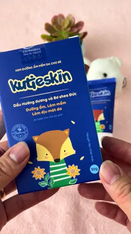 Kem dưỡng ẩm làm mềm da cho bé Kutieskin #kutieskin #treem #kemduongam 
